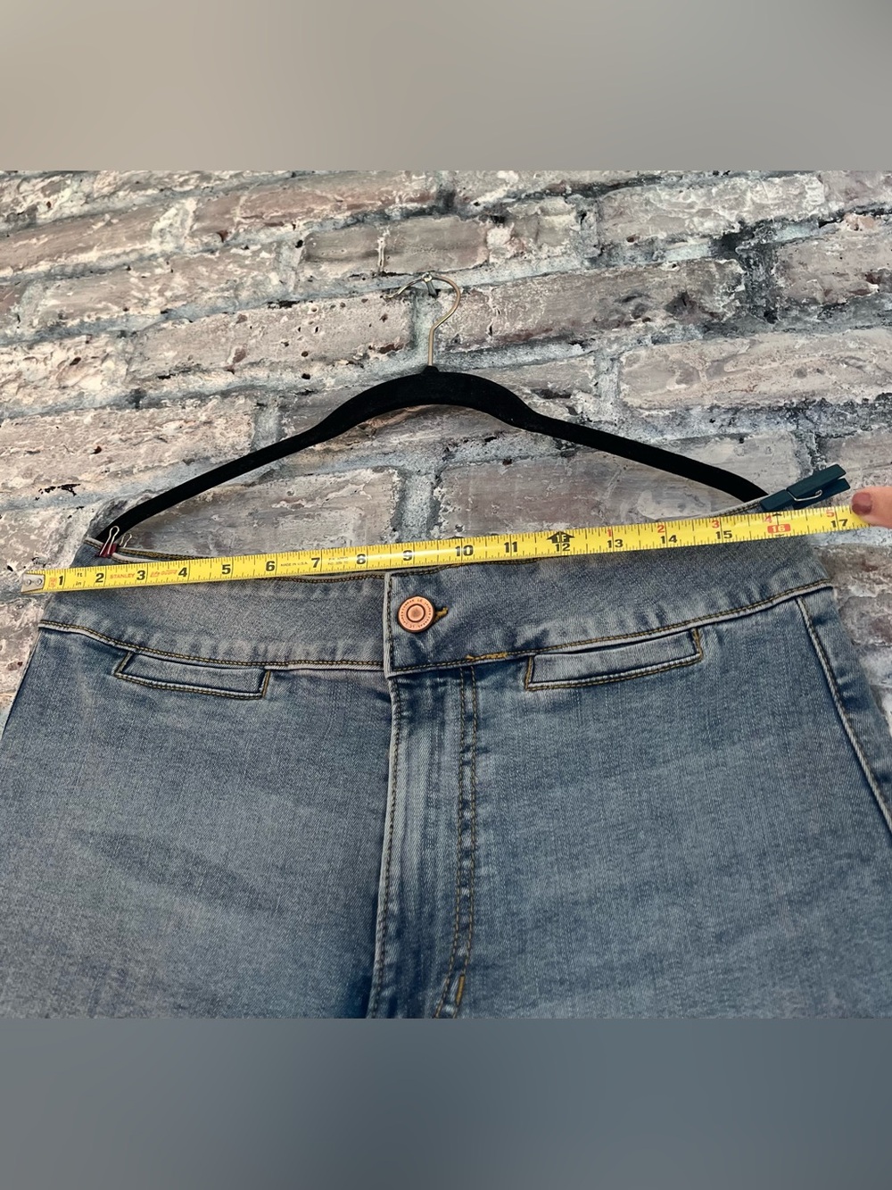 LC Lauren Conrad Light Blue Wide-Leg Jeans New with Tags Smoke & pet free home - Picture 9 of 13